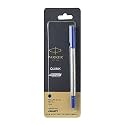 Parker Quink Rollerball Pen Refill | Fine Tip with Navigator Technology | Blue Ink | Quick-Drying | Smooth, Consistent Writing – Compatible with Parker Roller Ball Pens