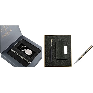 parker vector gift set amp moments vector timecheck gold trim roller ball pen amp frontier gold trim roller ball pen 2 piece