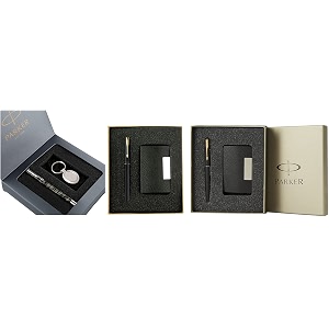 parker vector gift set amp parker frontier gold trim roller ball pen 2 piece set amp parker frontier chrome trim fountain pen