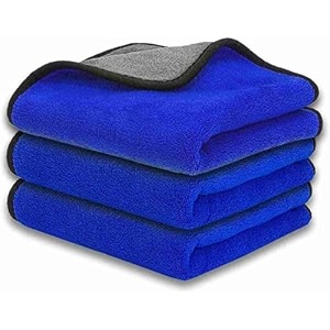 parkplus microfiber cloth 600 gsm pack of 3
