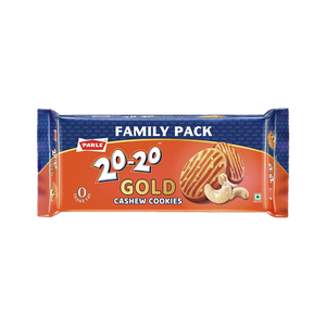 PARLE 20-20 Gold Cashew Cookies