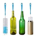 16 Inch Long Bottle Brush Cleaner with Nylon Bristles for Washing Wine Beer Swell Decanter Kombucha Thermos Glass Jugs and Long Narrow Neck Sport Bottles