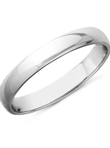 parnika high polish regular wear band design unisex pure 925 sterling silver ring