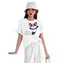 Parona Polyester Casual Round Neck Printed T-Shirt