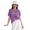 Parona Polyester Casual Round Neck Printed T-Shirt