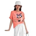 Parona Polyester Casual Round Neck Printed T-Shirt