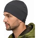 PAROPKAR Skull Cap Helmet Liner &amp; Running Beanie Hat - Winter Thermal Athletic Cycling &amp; Ski Head Caps for Men - Fits Under Helmets