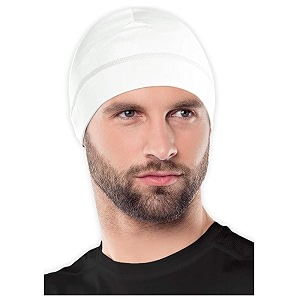 paropkar skull cap helmet liner cap for men - motorcycle cycling football head beanie amp hard hat liner - sweat wicking cap
