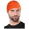 PAROPKAR Skull Cap Helmet Liner Cap for Men - Motorcycle, Cycling, Football Head Beanie & Hard Hat Liner - Sweat Wicking Cap