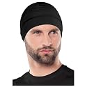 PAROPKAR Skull Cap Helmet Liner Cap for Men - Motorcycle, Cycling, Football Head Beanie &amp; Hard Hat Liner - Sweat Wicking Cap
