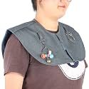 Parrot Anti-Scratch Shoulder Protector Training Shoulder Cape, Stand Shoulder Cape, 19.3x12.2in Multi-functional Pet Shoulder Pad Diaper Shawl for Small Medium Parakeets Cockatiels, Sun Conures