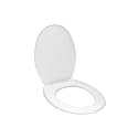 Parryware Plastic Standard Regular Seat Cover| White Toilet Seat Cover | Antibacterial & Comfortable | Commode Seat Cover for Bathroom Fixture (E80711C)