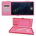 PARTEET LCD Writing Tablet Pencil Box with Calculator | Multifunctional Stationery Case for Kids | Drawing Board Pencil Case with Erase Button | Magic LCD Display &amp; Storage Box (Assorted Color)