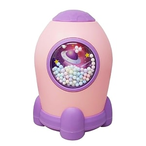 parteet space shape gullak money bank with number code locksecure piggy bank for kids amp adultsunique coin savings boxideal gift with password protectioncoin box for kids assorted colour - modern