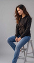 parth enterprises Women Full Sleeve Solid Hooded