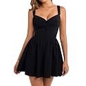 Parthea Women39s Summer Cute Corset Mini Dress