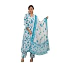PARTHVI Women39s Printed Anarkali Kurta With Palazzo