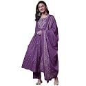 PARTHVI Womens 100 Pure Cotton Anarkali Kurta