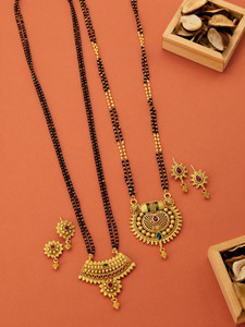 PARTICIAO COMBO MANGALSUTRA FOR WOMEN Alloy Mangalsutra