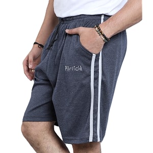 Particle Mens Plus Size Cotton Bermuda Shorts