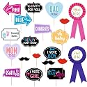 Baby Shower Sticks Props for Photoshoot | Mom Dad to be Cute Props | Mom Dad to be Cute Ribbon Combo Pack (Baby Shower Sticks)