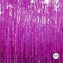 Pink Foil Curtains for Birthday Decoration | Birthday Foil Curtain | Foil Fringe Curtain for Birthday, Anniversary, Retirement, Baby Shower Decoration (Pack of 3, Size: 6x3 feet)