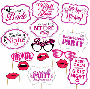 party decoration team bride photo booth board