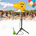 Party Foam Cannon, Foam Machine for Party, Foam Making Machine for for Garden Backyard Pool Indoor 80m² Coverage Area 6~10m Spray Distance Yellow