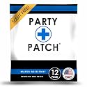 Party Patch Social Lifestyle Patch 12-Pack – Transparent Topical Adhesive for Festivals, Weddings &amp; Active Events – Water-Resistant &amp; Skin-Safe – Discreet Celebration Essential (12 Count)