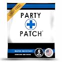 Party Patch Social Lifestyle Patch 5-Pack – Transparent Topical Adhesive for Festivals, Weddings &amp; Active Events – Water-Resistant &amp; Skin-Safe – Discreet Celebration Essential (5 Count)