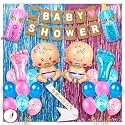 Party Propz Baby Shower Balloons Decoration Kit- Pack Of 62 Dohale Jevan Decoration | Mom To Be Decoration Items Set | Backdrop Decoration | Mom To Be Sash | Baby Shower Decorations