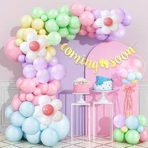 party propz baby shower decoration items - 71pcs baby shower decorations  mom to be decoration items set  props for photoshoot  maternity shoot props accessories  coming soon banner