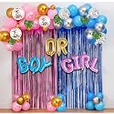 Party Propz Baby Shower Decoration Items - 99Pcs Mom To Be Decors | Decorations set | Baby Shower Foil Balloons | Mom To Be Decor | Decoration Items Set