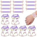 Party Propz Butterfly Decoration Items -18Pcs Butterfly Gift Box, Wrist Band For Kids | Butterfly Theme Birthday Decoration | Butterfly Theme Return Gifts For Kids | Return Gift Bags For Kids Birthday