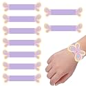 Party Propz Butterfly Theme Party Favours Pack - 10Pcs, Return Gifts For Kids | Butterfly Theme Birthday Decoration | Wrist Band For Kids | Butterfly Theme | Butterfly Wrist Bands