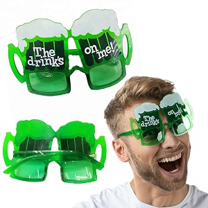 party propz party glasses for adults - 1 pc party cool glasses for men  pool party accessories  party glasses eye  bachelor party goggles  birthday sunglasses  funky glasses for party