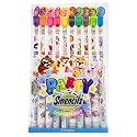 Party Smencils - Patented Gourmet Scented Graphite HB #2 Pencils made from Recycled Newspapers, 10 Count, Gifts for Kids, School Supplies