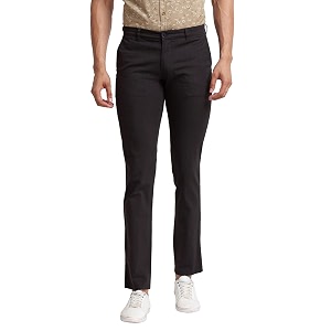 Parx Mens Cotton Blend Yarn Dyed Pattern
