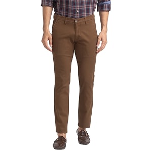 Parx Mens Cotton Blend Solid Pattern Super