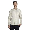 Parx Men39s Cotton Blend Checks Pattern Slim