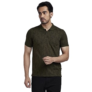 Parx Mens Cotton Polyester Blend Print Pattern