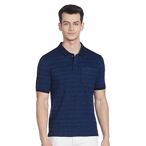 Parx Mens Cotton Polyester Blend Jacquard Pattern
