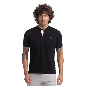 Parx Mens Cotton Polyester Blend Solid Pattern