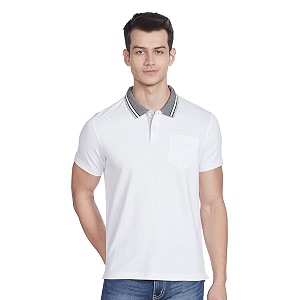 Parx Mens Cotton Polyester Blend Jacquard Pattern