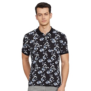 Parx Mens Plain Regular Fit Polo