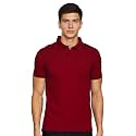 Parx Men39s Plain Regular Fit Polo