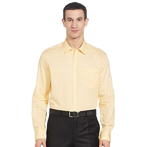 Parx Mens Print Slim Fit Shirt