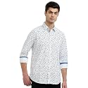 Parx Men39s Print Slim Fit Shirt