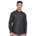 Parx Men39s Printed Slim Fit Casual Shirt