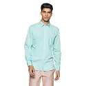 Parx Men39s Pure Cotton Dobby Pattern Slim